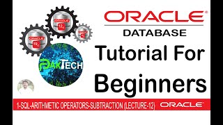 12 SQL ARITHMETIC OPERATOR SUBTRACTION
