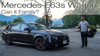 Can it Family? Clek Liing and Foonf Child Seat Review in the 2021 Mercedes E63s Wagon (Estate)