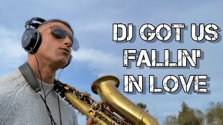 DJ Got Us Fallin' In Love (Usher Ft. Pitbull) Sax Cover - Joel Ferreira Sax