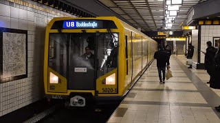 U-Bahn Berlin | Mitfahrt in der U8 von Paracelsus-Bad bis Boddinstraße im H97 5020-4