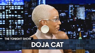 Doja Cat Puts Jimmy in Her Infamous Hairy Coachella Outfit and Teaches Him Her Dance Moves