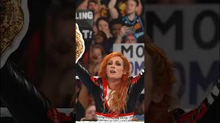 BECKY LYNCH IS YOUR NEW WOMEN’S WORLD CHAMPION!! 🔥🔥🔥 #WWERaw