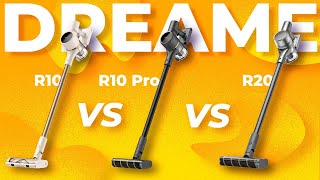 Dreame R10 VS Dreame R10 Pro VS Dreame R20