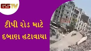 Surat : ખાડી ડેવલપમેન્ટ પ્રોજેક્ટ, ટીપી રોડ માટે દબાણ હટાવાયા