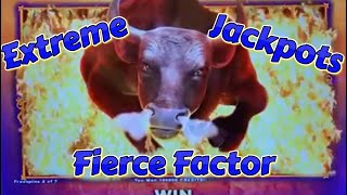 Full Screen of Bulls Triggers Massive Jackpot Bonus on Extreme Jackpots Fierce Factor