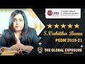 S.Vahitha Banu | PGDM Student Review | GIBS Business School | Best PGDM / BBA College in Bangalore