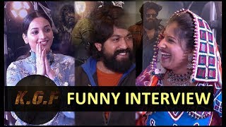 KGF Movie Team Funny interview With Mangli | Yash | SrinidhiShetty | KGF - #TollywoodStuff