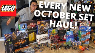 Every New October 1 LEGO Set: Mega Haul!