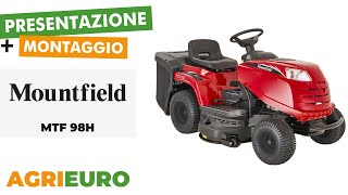 Presentazione e montaggio Mountfield MTF 98H - Trattorino tosaerba con cesto 240L