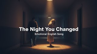 The Night You Changed (lyrics)– Emotional English Song | Heartbreaking Original Music
