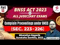 Complete Bhartiya Nagrik Suraksha Sanhita 2023 | BNSS Act for all judiciary exams | Devashish Sir