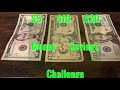 $5 $10 $20 dollar a week challenge smart idea how to save money