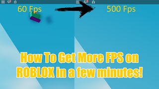 Channel Itzdiamondplayz - how to get more fps in roblox tutorial