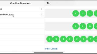Zip vs CombineLatest