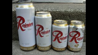 BEER REVIEW[Rainier] Delightfuly Simple and Inexpensive!!4 STARS out of 5