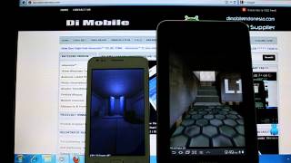 Duel ideanote™ Optimus vs Galaxy Tab 7+