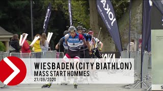 MASS START HOMMES - CITY BIATHLON WIESBADEN 2020