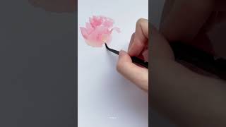 Forever Enchanted By Roses 🌹 Botanical Sketching \u0026 Watercolor Florals Vlog｜DANYU VLOG