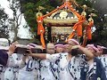 ２０１９年　千倉の祭り　平舘区　大人神輿　宮出しパート２　＃千倉　＃平舘　＃祭り　＃大人　＃神輿　＃宮出し