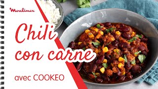 Chili con carne avec COOKEO | Les recettes Moulinex