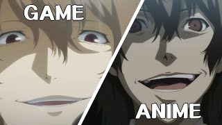 Akechi Kills Joker | Game VS Anime [DUB] #P5A