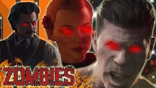 SHADOWS OF EVIL CHARACTERS ARE ZOMBIES! CREW ARE DEAD! Black Ops 3 Zombies Storyline & Easter Egg