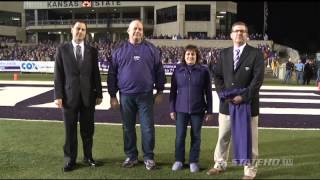 Donors Carl and Mary Ice Honored at K-State vs Texas FB Game