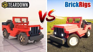 Teardown JACOBI SL JEEP vs Brick Rigs JACOBI SL JEEP