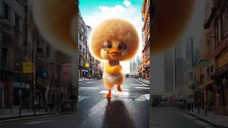 afro hair duck #duckdance #petdance #diaper #petdance