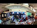 360度観光動画 アンパワー水上マーケット！古い伝統家屋や長屋が残りレトロ感満載！ツアー【タイ旅行】