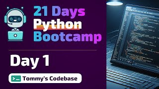 Day 1 : 21 Days of Python Bootcamp [Introduction, IDEs, Creating Projects, First Program] 😎🚀