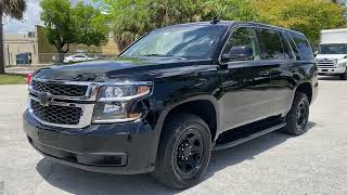 2016 Chevrolet Tahoe Police PPV Interceptor 97k miles walkaround