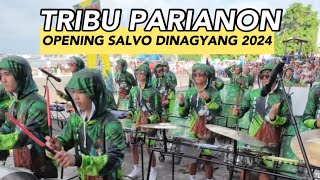 TRIBU PARIANON DRUMMER SADSAD SA CALLE REAL OPENING SALVO DINAGYANG FESTIVAL 2024 #dinagyang2024