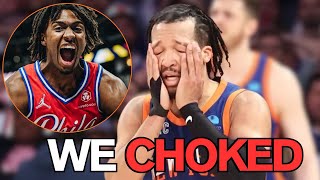 Knicks CHOKED vs 76ers | Knicks Rehab