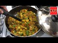 aloo gobi matar recipe simple very tasty for lunch box cauliflower peas and potato stir fry गोबी आलू