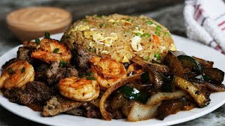 How To Make Steak and Shrimp Hibachi W/ the Homemade Yum Yum Sauce