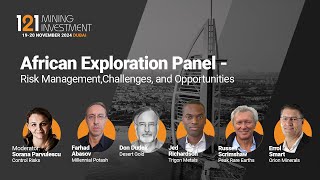 African Exploration Panel: Risk Management, Challenges, and Opportunities