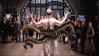 Otto Octavius Demonstrates His Mechanical Arms - The Fusion Accident Scene - Spider-Man 2 (2004)