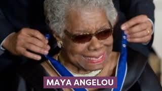 2. Celebrating|Dr. Maya Angelou: American Activist, Author, Memoirist, Novelist, Poet.