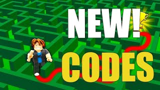 ESCAPE A MAZE CODES 🧠[ROBLOX]🧠