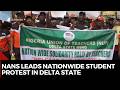 NANS Leads Nationwide Student Protest Over Oyo Abductions in Delta