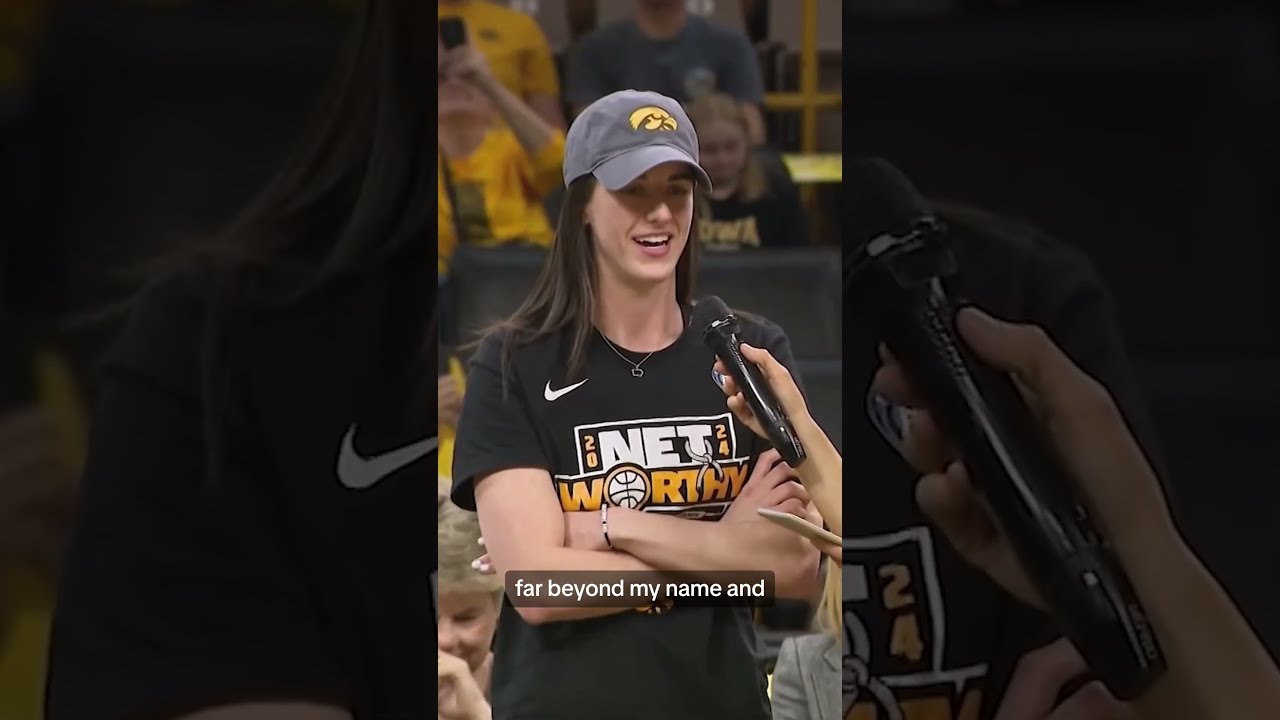 Iowa Hawkeyes Retire Caitlin Clark’s No. 22 Jersey - YouTube