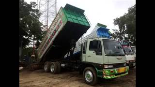 HINO FM1M เครื่อง220แรง สองเพลาดั้มพ์เกียร์เดิม+ระบบลาก ราคา880,000บาท