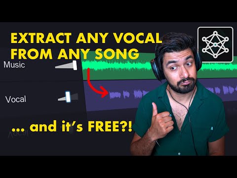 How do I separate vocals and instrumentals?
