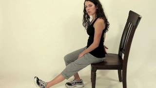 Seated Hamstring Stretch 1