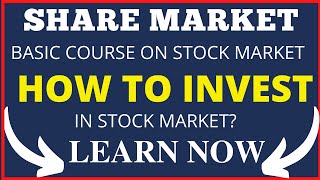 Basics of Share Market For Beginners 2021-How to Invest in Stock Market?(Fundamental Analysis+ ipo).