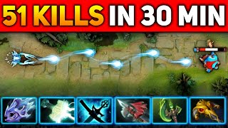 51 Kills in 30 Min Ancient Apparition 🔥🔥🔥Solo Carry The Game | Dota 2 Gameplay