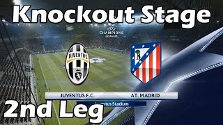PES 2016 Champions League with Juventus | #8 Juventus vs Atletico Madrid