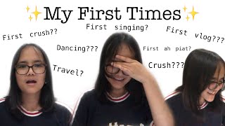 MY FIRST TIMES || Q and A || Alosa Shylla