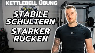 Mach diese Kettlebell Übungen für deine Schulter und Rücken